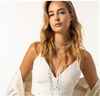 Collar Rue des Mille Mujer in Plata CL-031 M2 T AU - CL-031 M2 T AU